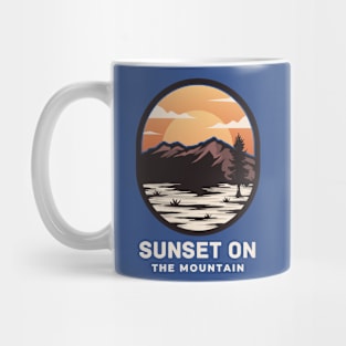 Sunset On The Mountain Mug